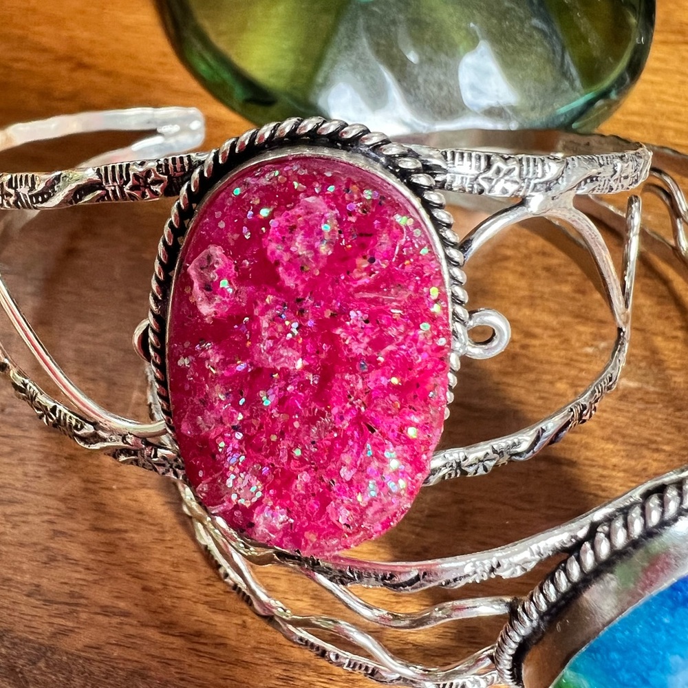 Colorful Cuff Bracelets - Picture 4 of 7